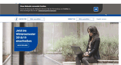 Desktop Screenshot of fernuni-hagen.de